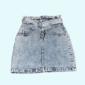 H&M Light Denim Jean Skirt